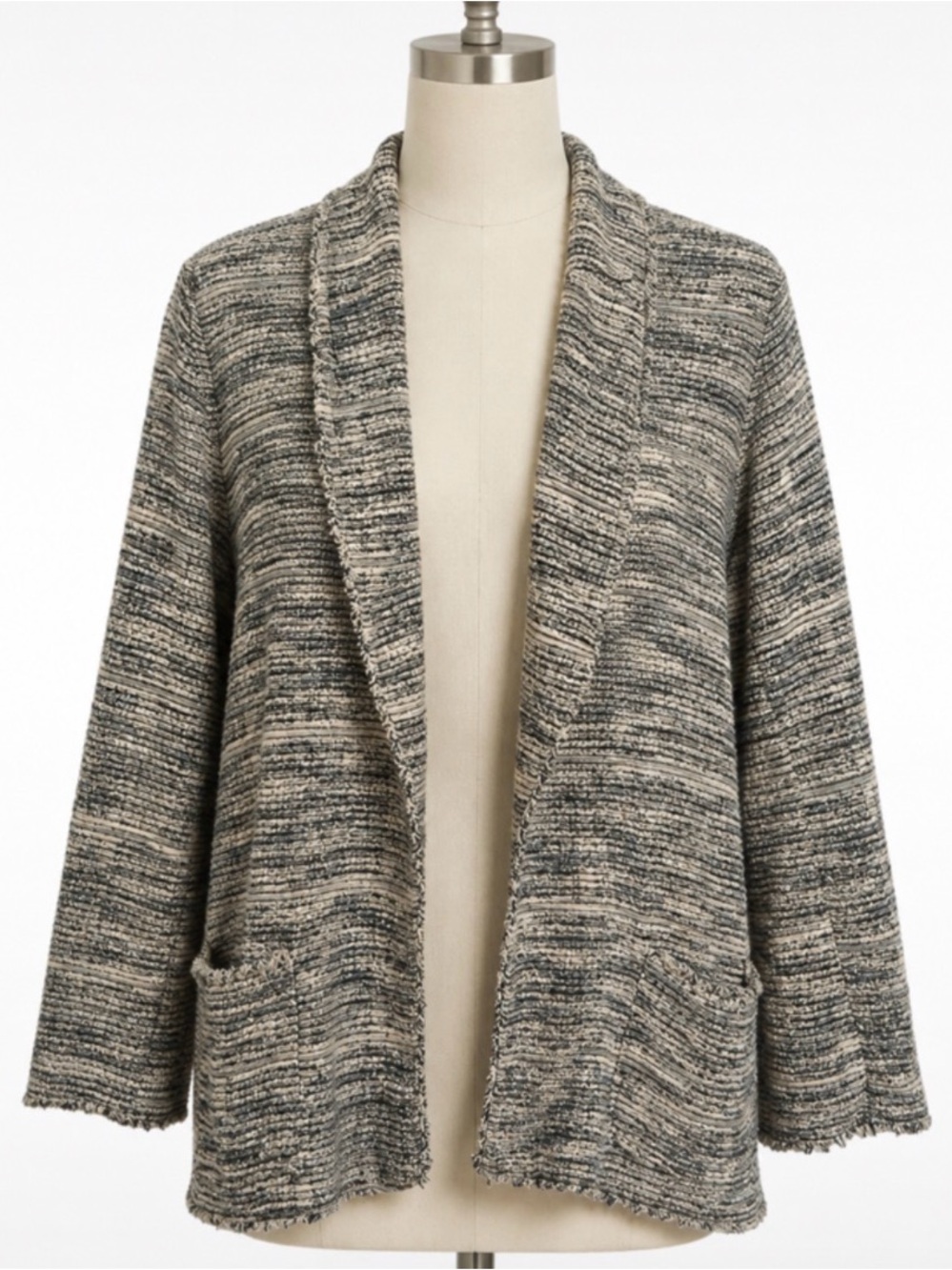 Max Studio Waterfall Blazer